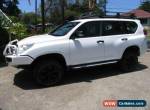 2010 Toyota Landcruiser Prado KDJ150R GXL (4x4) White Manual 6sp M Wagon for Sale