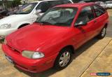 Classic 1997 Ford Festiva WD Trio Red Manual 5sp M Hatchback for Sale