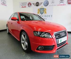 Classic AUDI A4 2.0 TDI QUATTRO S LINE 2009 Diesel Manual in Red for Sale