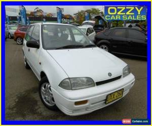 Classic 1994 Suzuki Swift Cino White Manual 5sp Manual Hatchback for Sale