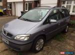 7 SEATER VAUXHALL ZAFIRA DESIGN 16V 1.8 LONG MOT DRIVES PERFECTLY NEW TYRES  for Sale