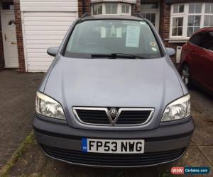 Classic 7 SEATER VAUXHALL ZAFIRA DESIGN 16V 1.8 LONG MOT DRIVES PERFECTLY NEW TYRES  for Sale