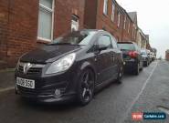 2008 VAUXHALL CORSA 1.7 SRI CDTI A/C BLACK for Sale