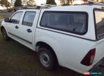 2007 Holden Rodeo LX Crew Cab ute diesal with roof racks, Canpoy and tow bar for Sale