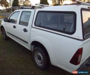 Classic 2007 Holden Rodeo LX Crew Cab ute diesal with roof racks, Canpoy and tow bar for Sale