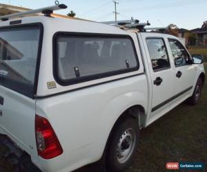 Classic 2007 Holden Rodeo LX Crew Cab ute diesal with roof racks, Canpoy and tow bar for Sale