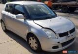 Classic 2005 SUZUKI SWIFT 5DR Hatchback 1.5L MAN Silver REPAIRABLE LIGHT DAMAGED  for Sale