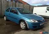 Classic 2004 VAUXHALL CORSA LIFE TWINPORT BLUE for Sale