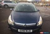 Classic 2011 VAUXHALL CORSA EXCITE AC BLUE for Sale