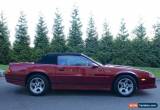 Classic 1990 Chevrolet Camaro Iroc-Z Convertible 2-Door for Sale