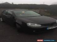 VW golf 2.0 GT TDI 04 reg 64k miles pearl black 1 previous owner for Sale