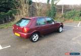 Classic Ford Fiesta 1.25 Zetec for Sale