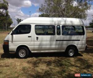 Classic 1999 Toyota Hiace LH125R Commuter White Manual 5sp M Bus for Sale