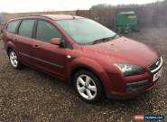 2005 FORD FOCUS ZETEC CLIMATE AUTO RED SPARES OR REPAIRS for Sale