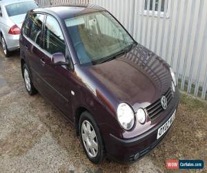 Classic 2002 VOLKSWAGEN POLO 1.4 SE 75 PETROL MANUAL 5DOOR for Sale