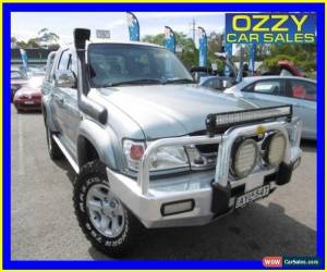 Classic 2002 Toyota Hilux VZN167R SR5 (4x4) Silver Manual 5sp M Dual Cab Pick-up for Sale