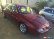 1999 Alfa Romeo 166 3.0 V6 Red Automatic 4sp A Sedan for Sale