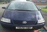 Classic 2001 VOLKSWAGEN SHARAN S 1.9 TDI BLUE 6 SPEED for Sale