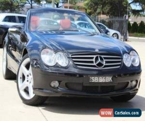 Classic 2002 Mercedes-Benz SL500 R230 Obsidian Black Automatic 5sp A Convertible for Sale