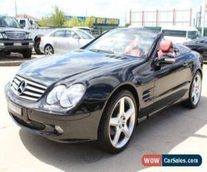 Classic 2002 Mercedes-Benz SL500 R230 Obsidian Black Automatic 5sp A Convertible for Sale