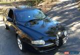 Classic 2004 Alfa Romeo 147 2.0 Twin Spark Fire Black Manual 5sp M Hatchback for Sale