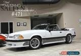 Classic 1989 Ford Mustang 2dr Convertible for Sale