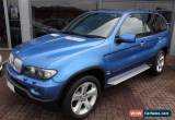 Classic BMW X5 SPORT 3.0D INDIVIDUAL ESTORIL BLUE WITH BLACK LEATHER ONLY 120K MILES for Sale