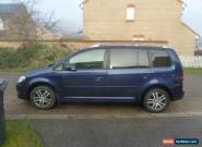 2007/56 VOLKSWAGEN TOURAN SE 2.0 TDI 140 5DR BLUE 7 SEAT FSH FVWSH for Sale