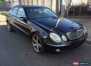 2003 MERCEDES BENZ E240 AUTO 2.6L AMG ALLOYS LIGHT DAMAGED HAIL REPAIRABLE DRIVE for Sale