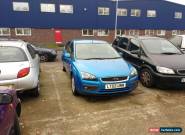 2005 FORD FOCUS ZETEC CLIMATE BLUE Spares or Repair for Sale