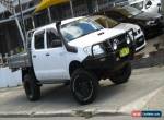 2010 Toyota Hilux KUN26R MY11 Upgrade SR (4x4) White Automatic 4sp A for Sale