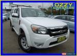 2010 Ford Ranger PK XLT (4x4) White Automatic 5sp A Dual Cab Pick-up for Sale