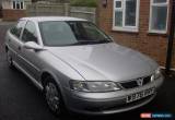 Classic 2000 VAUXHALL VECTRA LS 16V SILVER DRIVES BUT FOR SPARES OR REPAIRS ECU FAULT for Sale