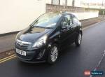 2012 VAUXHALL CORSA SE BLACK 1.2 16V 3 DOOR for Sale