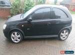 2005 VAUXHALL CORSA 1.8 SRI 16V BLACK for Sale