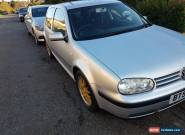 2003 VOLKSWAGEN GOLF MATCH SILVER 1.4L PETROL - MANUAL - BBS ALLOYS for Sale