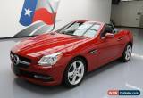 Classic 2015 Mercedes-Benz SLK-Class Base Convertible 2-Door for Sale