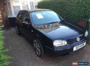 Black 2003 (52 Plate) VW Volkswagen 2.0 GTI Golf 5dr Private Plate for Sale