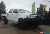 Classic 2011 Toyota Hilux KUN26R MY11 Upgrade SR (4x4) White Manual 5sp M for Sale