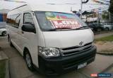Classic 2011 Toyota Hiace TRH223R MY11 Upgrade Commuter White Automatic 4sp A Bus for Sale