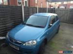 VAUXHALL CORSA DESIGN 16V BLUE 2003 53 REG for Sale