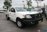 Classic 2008 Toyota Hilux KUN26R MY08 SR White Manual 5sp M 2D CAB CHASSIS for Sale