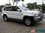 2004 Toyota Landcruiser Prado KZJ120R GXL (4x4) White Manual 5sp M Wagon for Sale