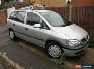 2003 VAUXHALL ZAFIRA 16V CLUB AUTO SILVER for Sale