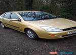 2001 FORD FOCUS GHIA AUTO GOLD 1.6 for Sale