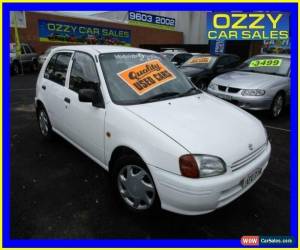 Classic 1997 Toyota Starlet EP91R Life White Manual 5sp M Hatchback for Sale