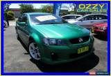 Classic 2010 Holden Commodore VE MY10 SV6 Green Manual 6sp Manual Sedan for Sale