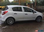 2008 VAUXHALL CORSA SPECIAL 16V CDTI WHITE 1.3 cdti spares or repairs salvage gc for Sale