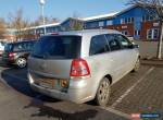 2008 VAUXHALL ZAFIRA DESIGN CDTI AUTO SILVER for Sale