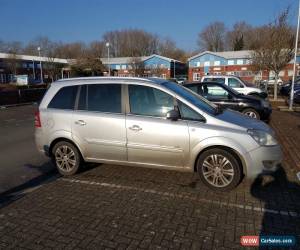 Classic 2008 VAUXHALL ZAFIRA DESIGN CDTI AUTO SILVER for Sale